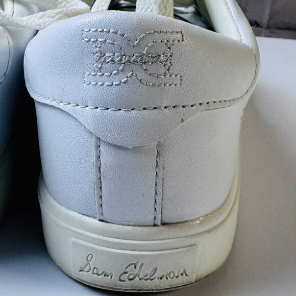 Sam Edelman Ethyl Leather Sneakers Women's Size 7 - Picture 7 of 13